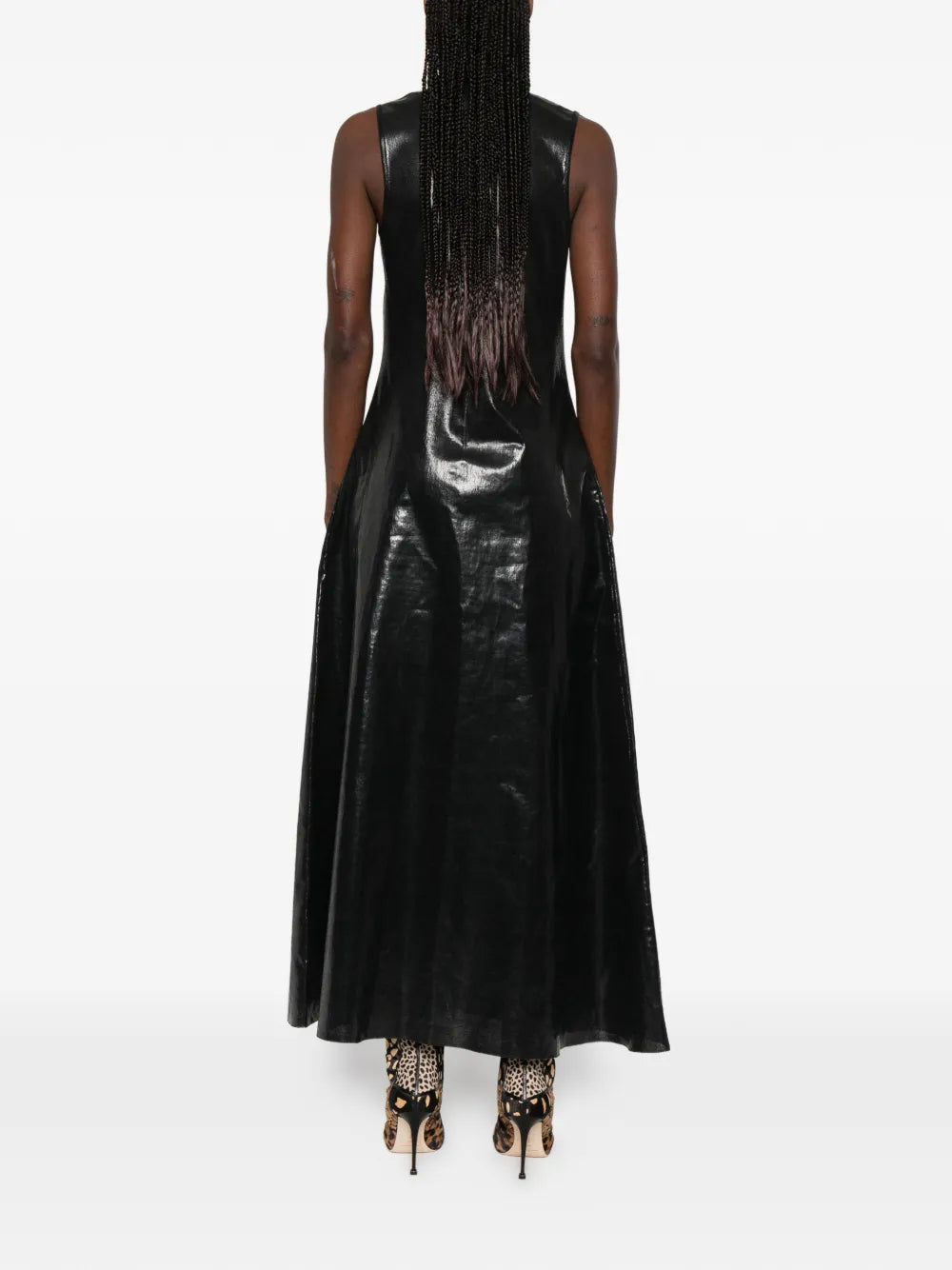 Alexander Wang Turtleneck Sleeveless Maxi Dress