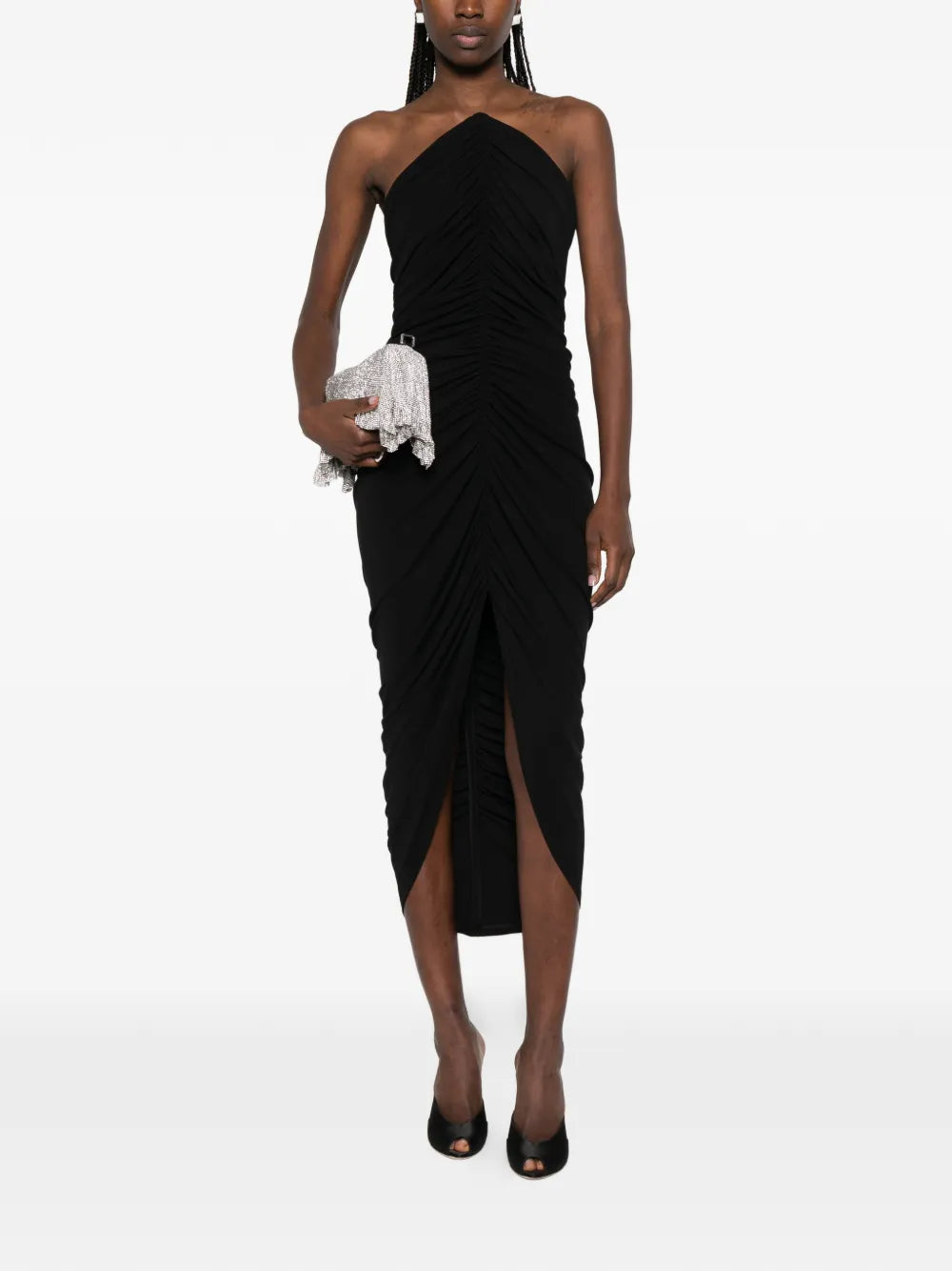 Alexander Wang Structured Bodice Midi Dress