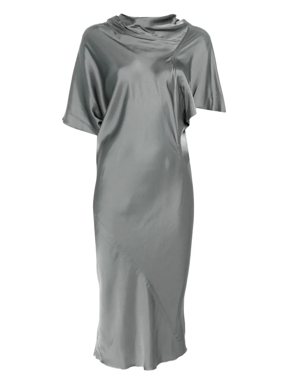Rick Owens Draped Cowl Neck Dress