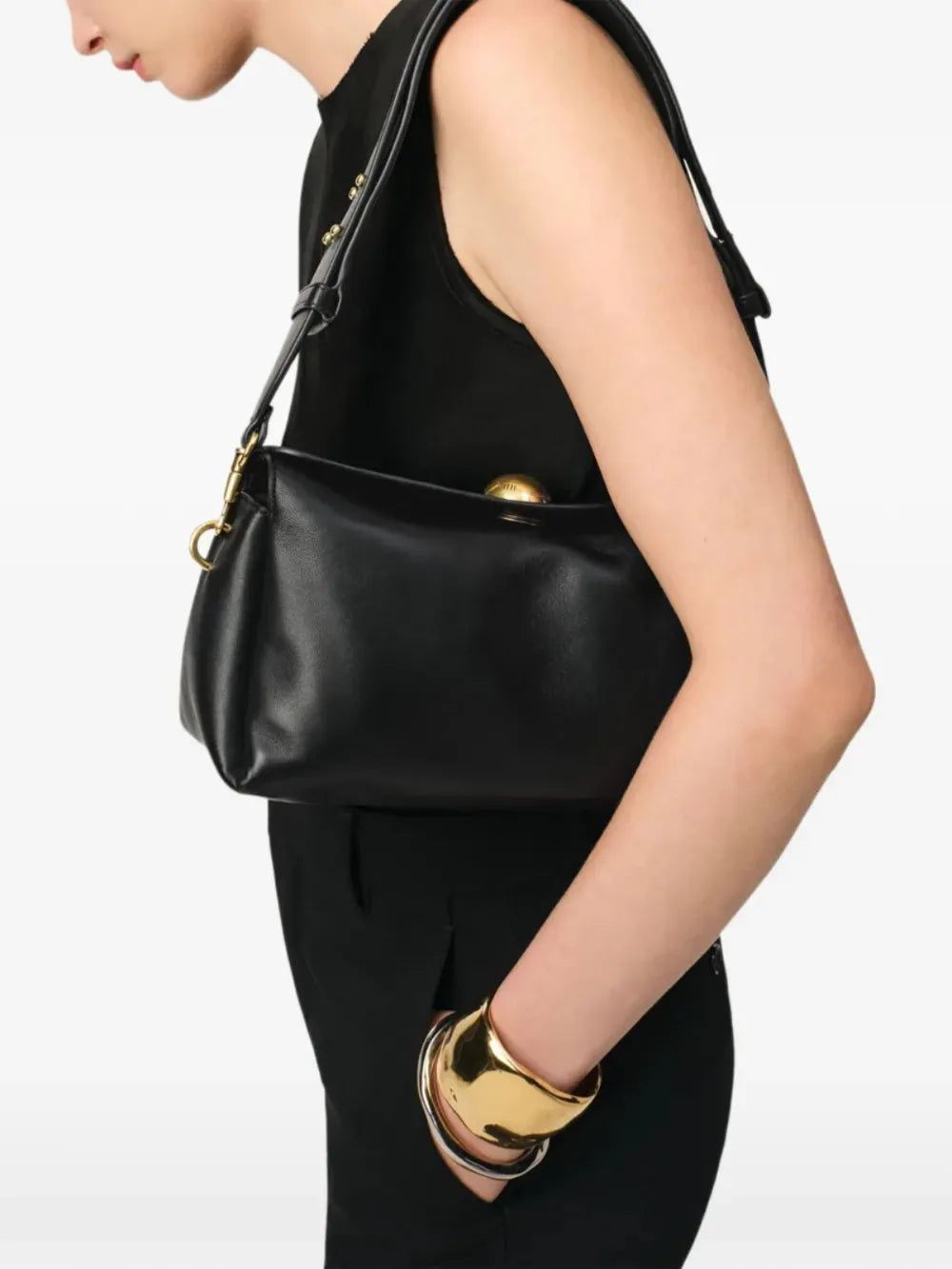 Ami Paris Carrousel Leather Bag