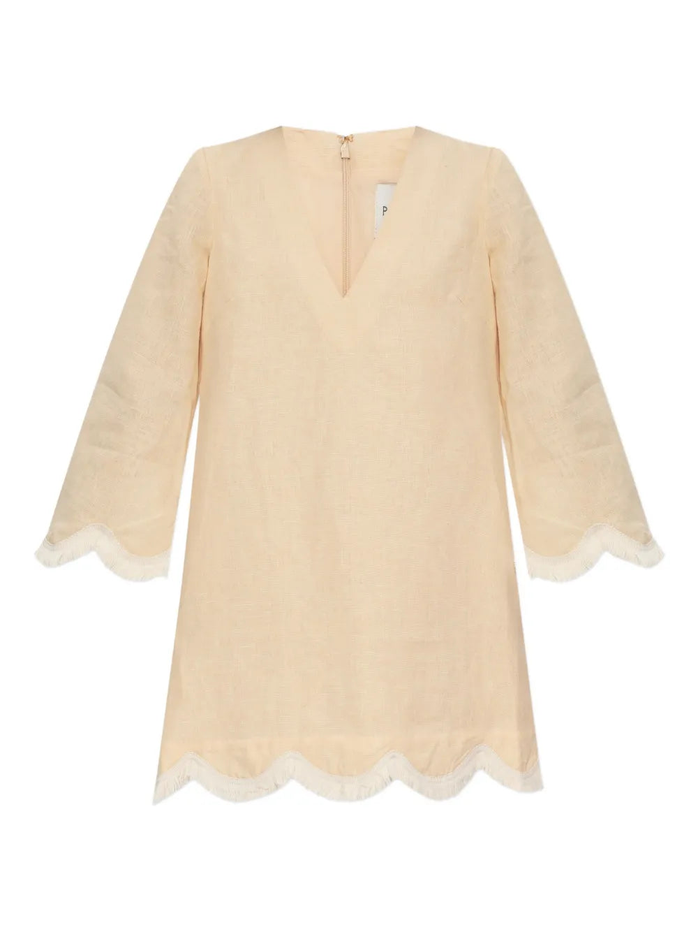 Posse Essie Scalloped Hem Linen Dress