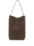The Row Ns Park Grain Leather Shoulder Bag