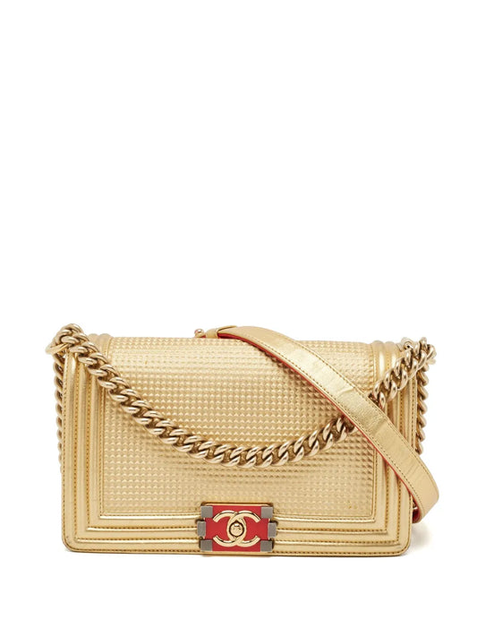 Chanel Pre Owned Boy Chanel Shoulder Bag