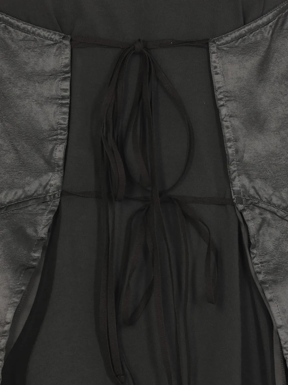 Mm6 Maison Margiela Lace Up Flared Dress