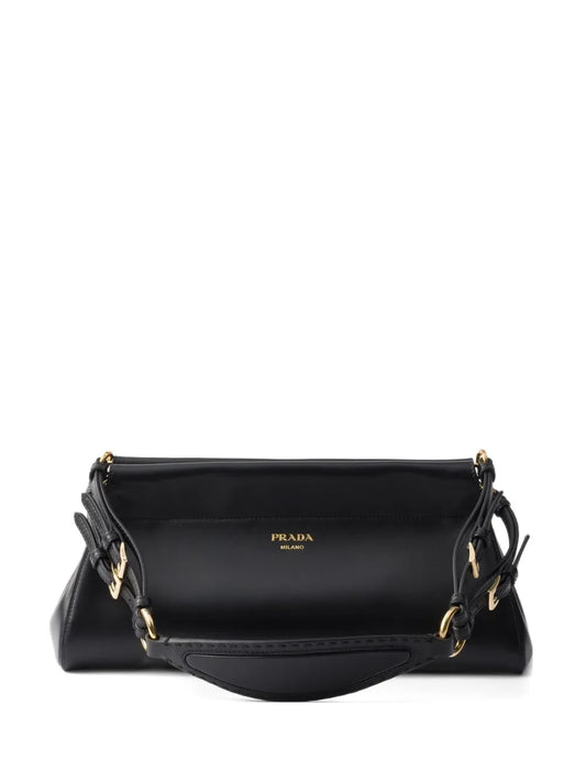 Prada Medium Enchaine Leather Shoulder Bag