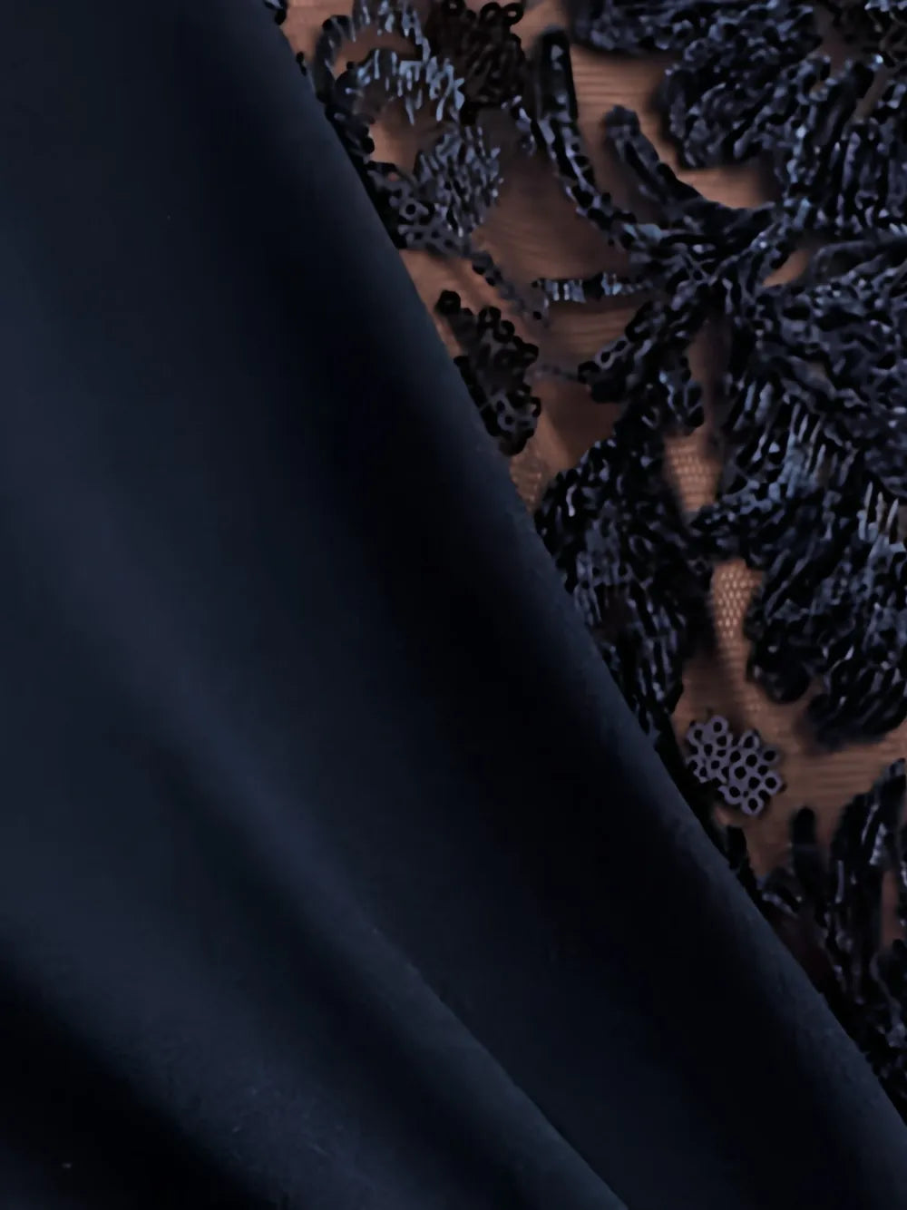 Tadashi Shoji Floral Lace Maxi Dress