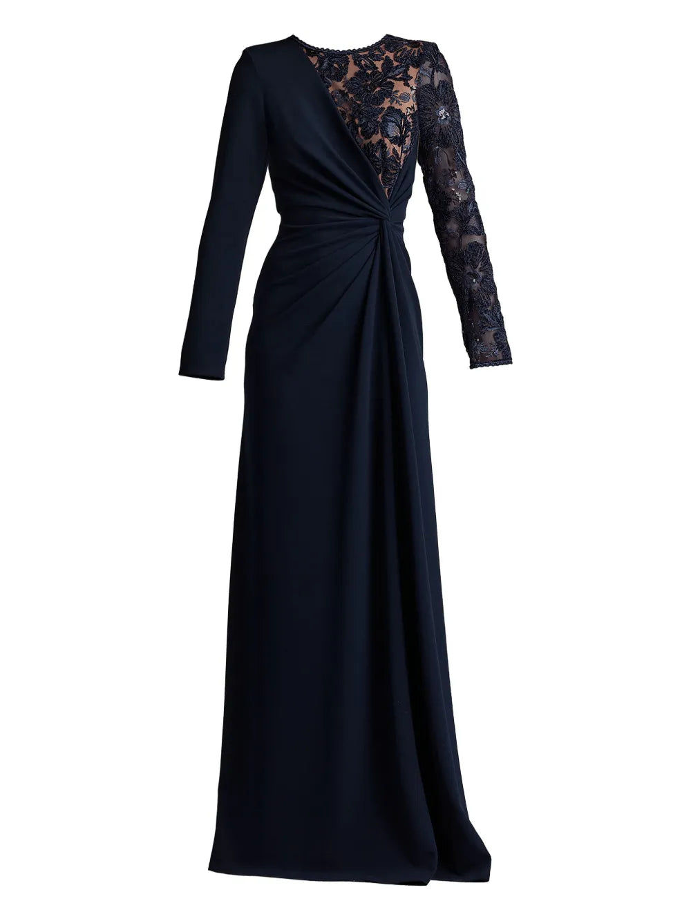 Tadashi Shoji Floral Lace Maxi Dress