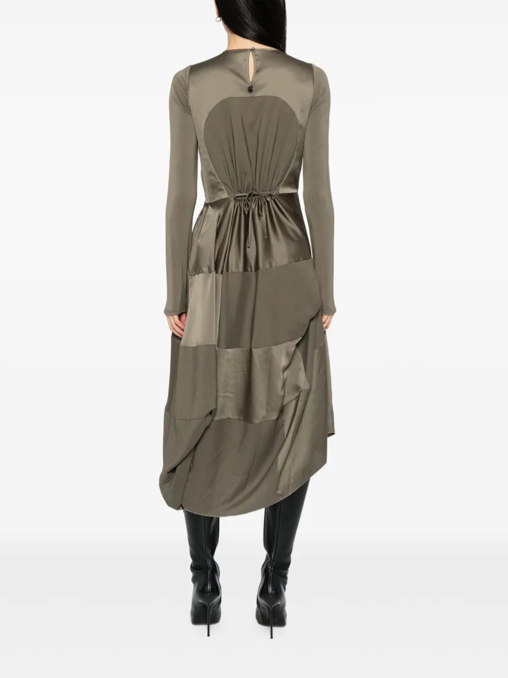 High Placid Gather Hem Dress