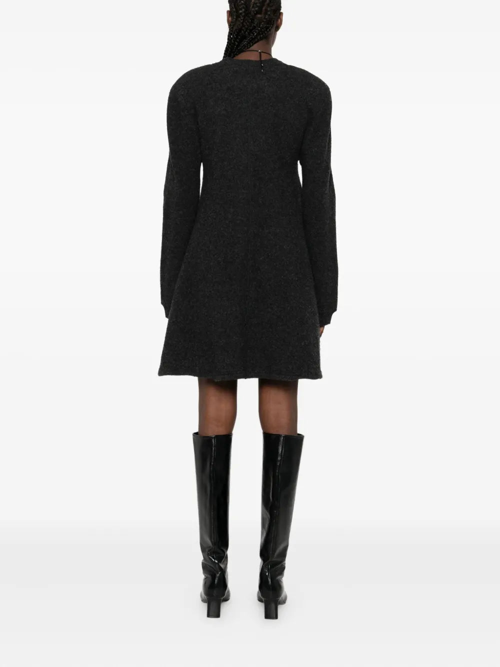 Nanushka A Line Knitted Mini Dress