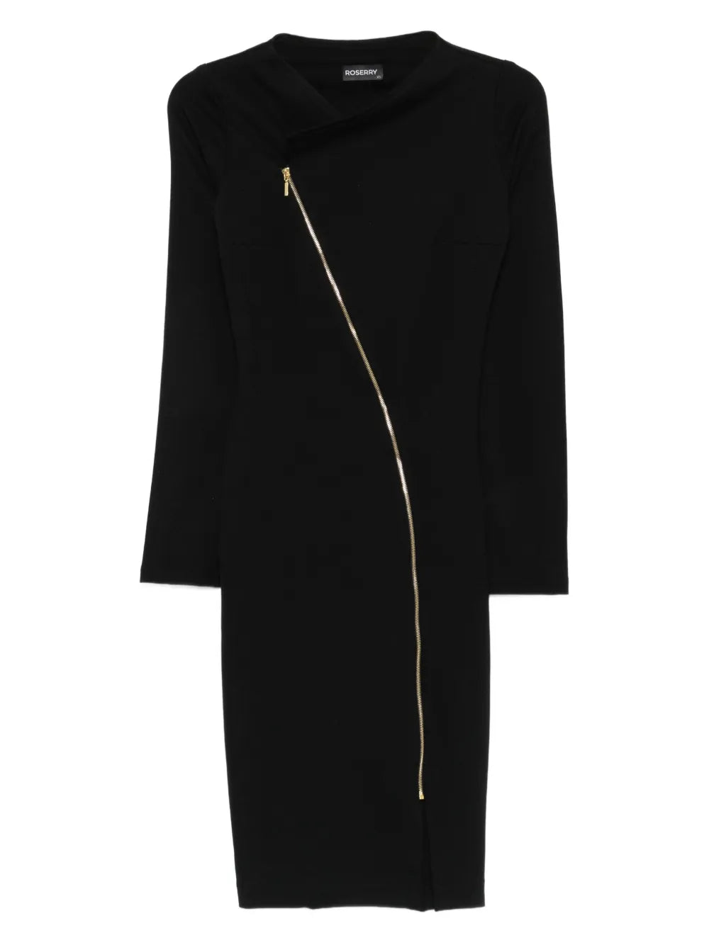 Roserry Chelsea Asymmetric Zip Fastening Midi Dress