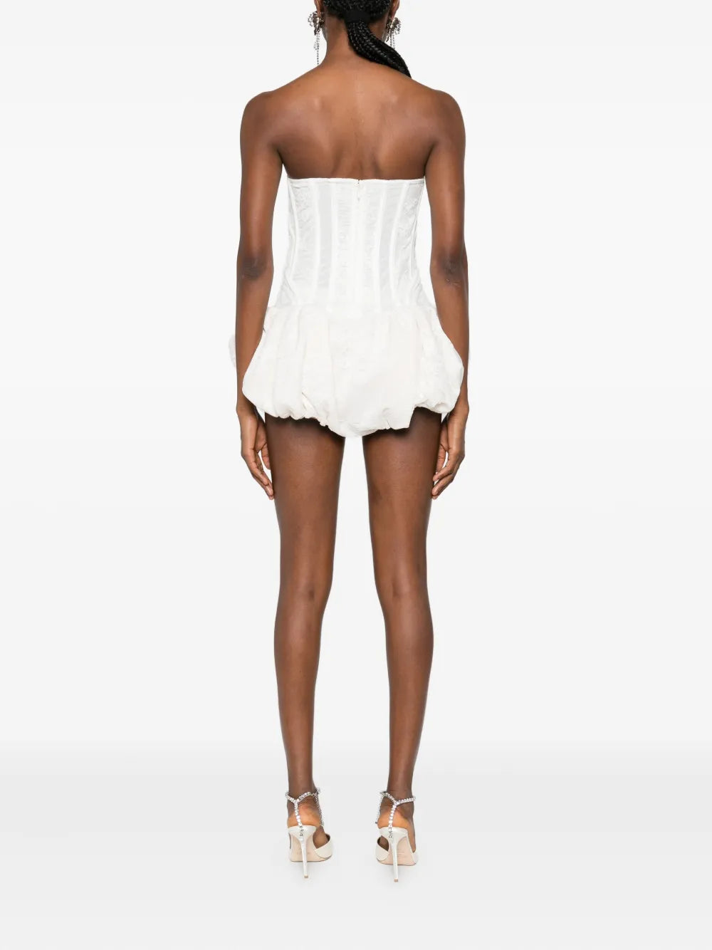 Giuseppe Di Morabito Lace Ruffled Dress