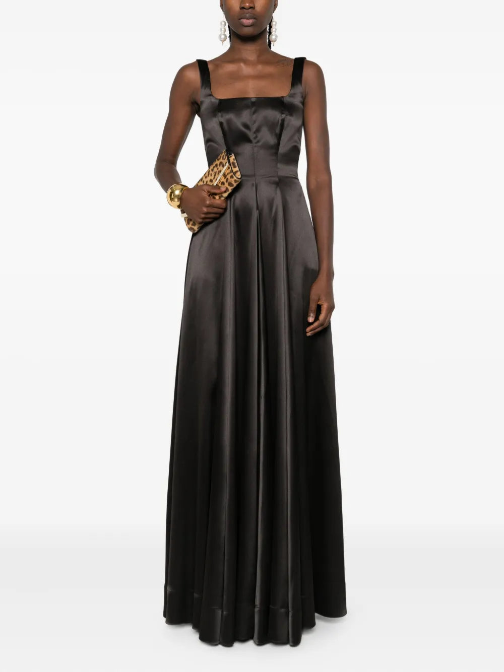 Roserry Square Neckline Maxi Dress