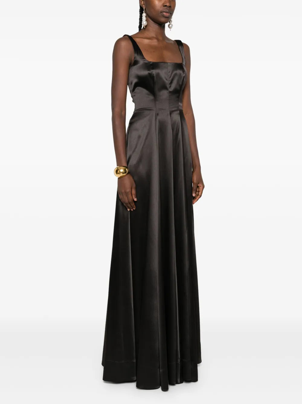 Roserry Square Neckline Maxi Dress