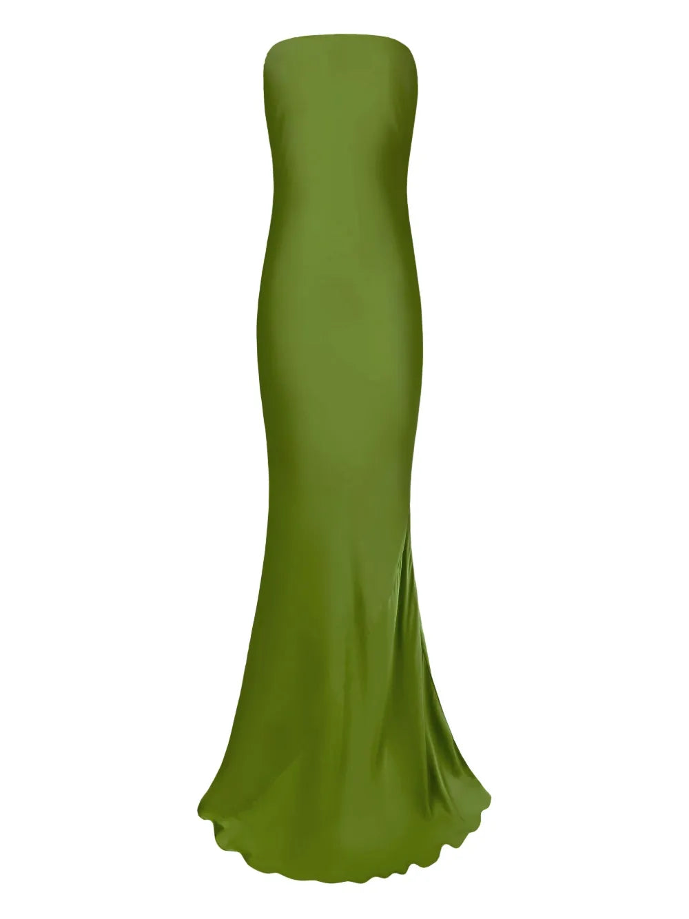 Alejandra Alonso Rojas Bow Detail Strapless Gown