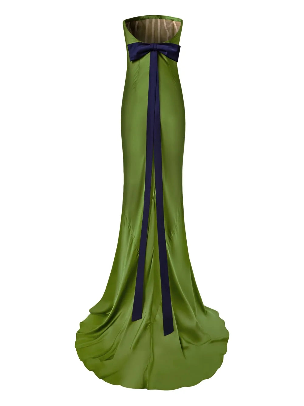 Alejandra Alonso Rojas Bow Detail Strapless Gown