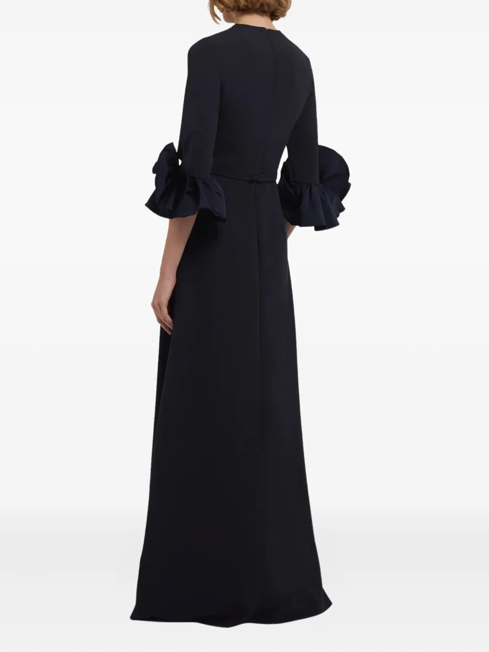 Safiyaa Embellished Ruffle Sleeve Gown