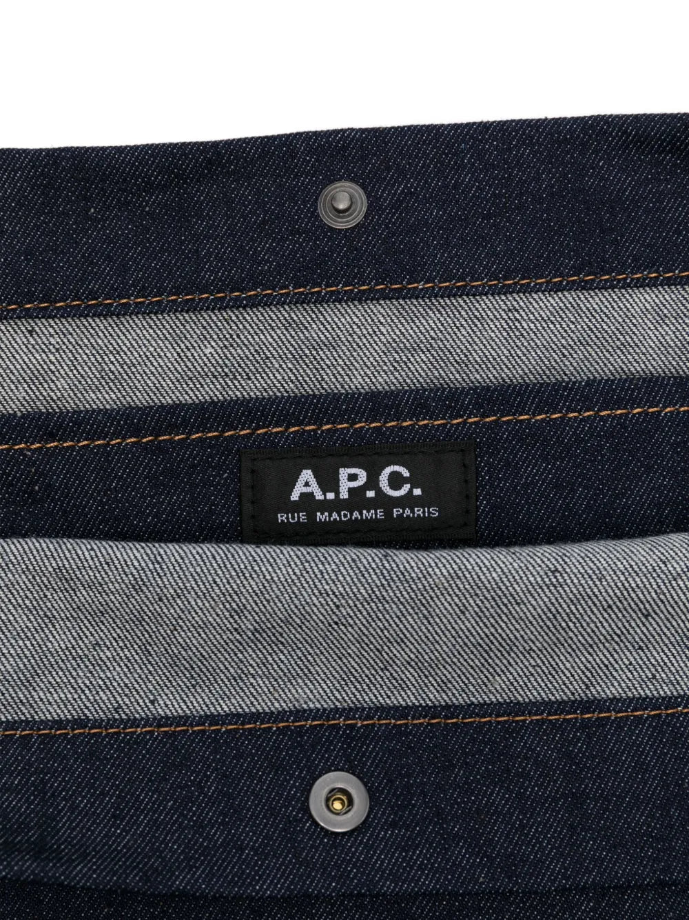 Apc Denim Shoulder Bag
