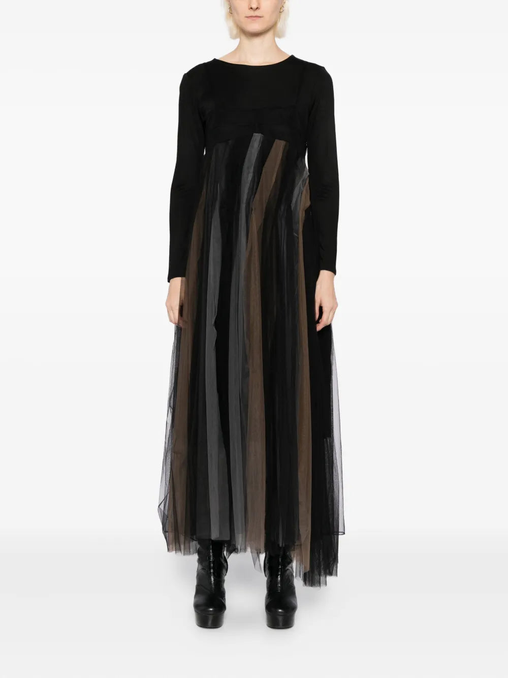 Quetsche Layered Long Sleeved Dress