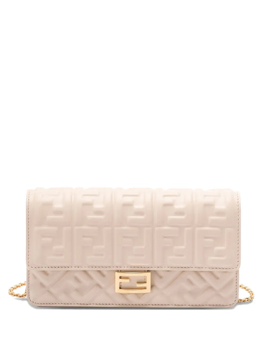 Fendi Wallet On Chain Baguette Clutch Bag