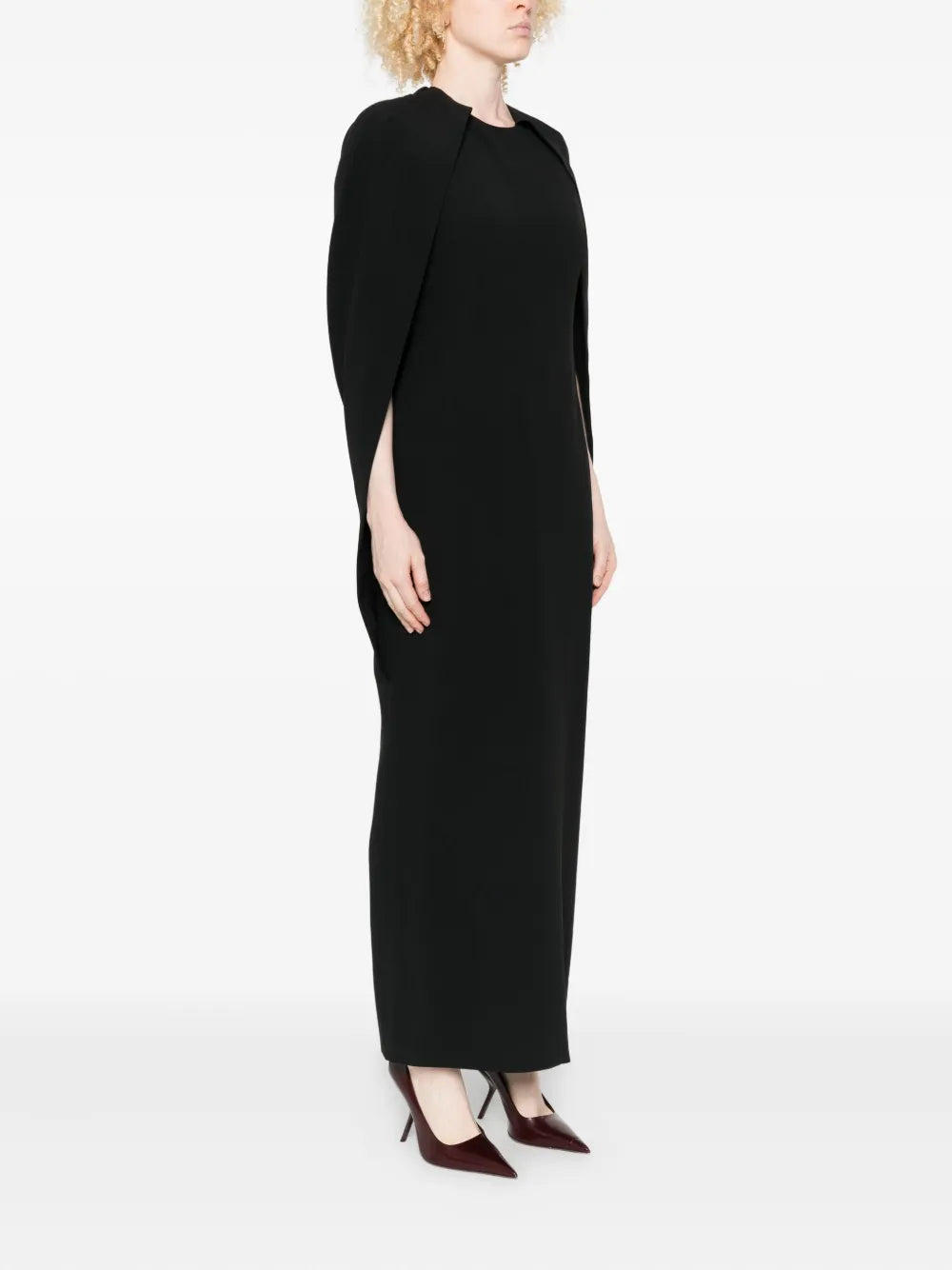 Alberta Ferretti Halter Neck Midi Dress