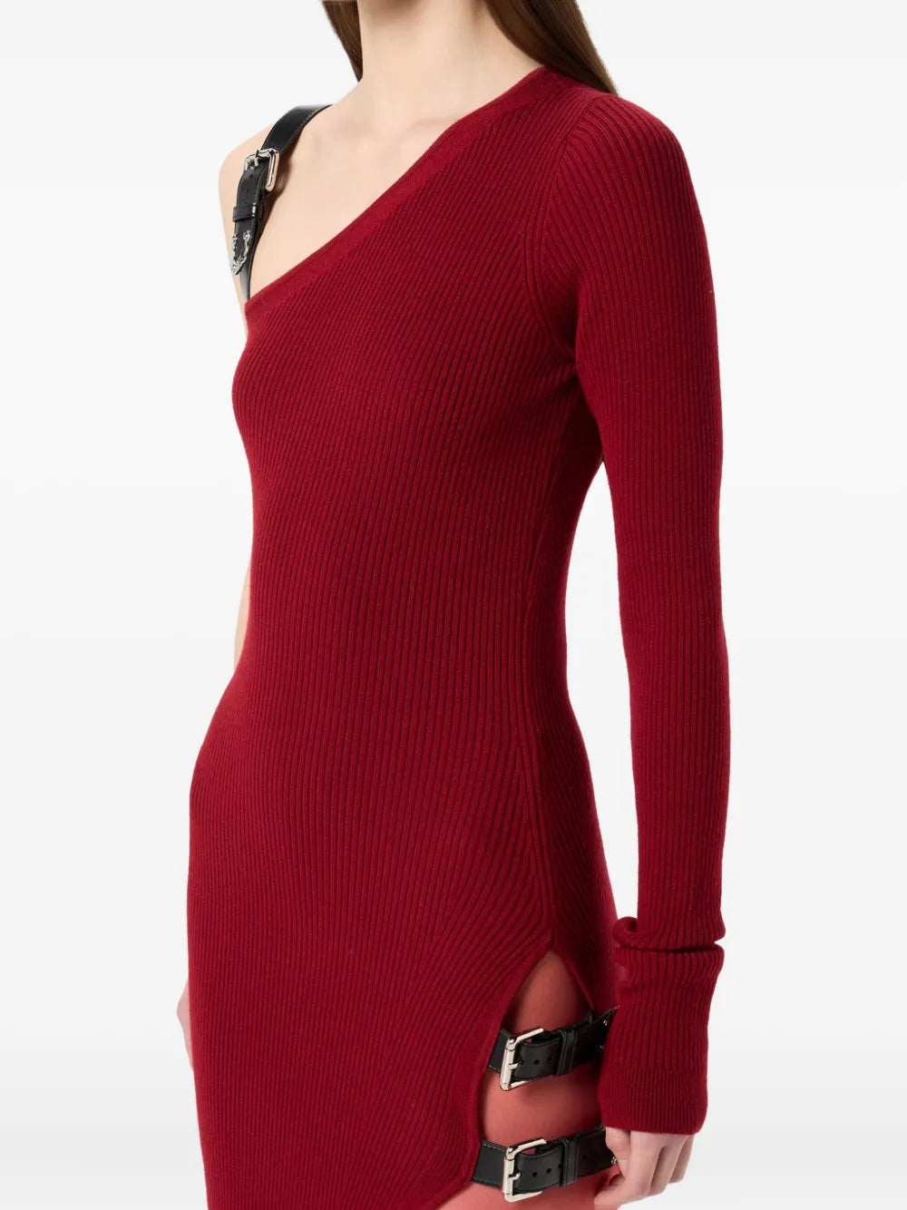 Blumarine Buckle Detail Dress