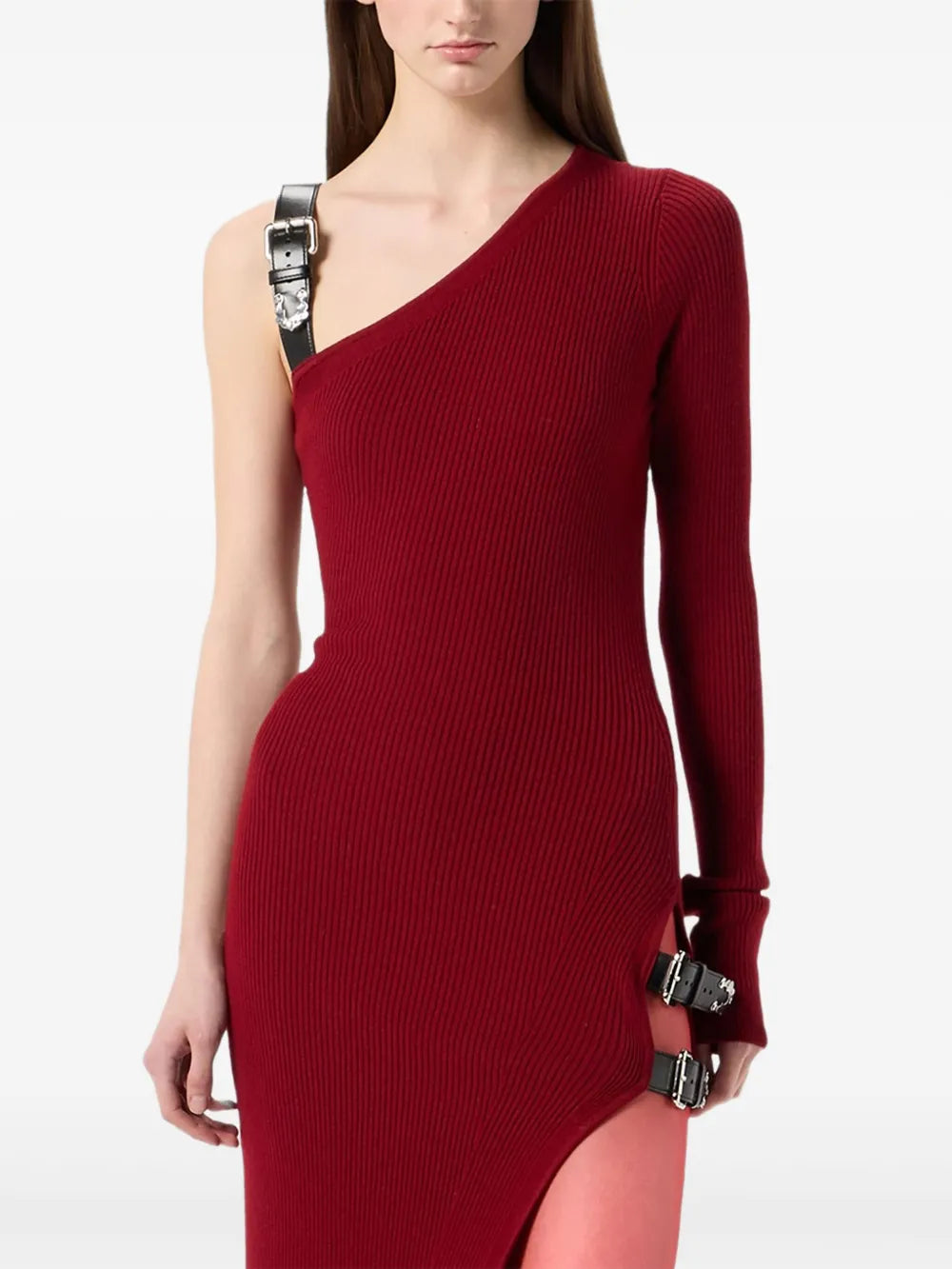 Blumarine Buckle Detail Dress