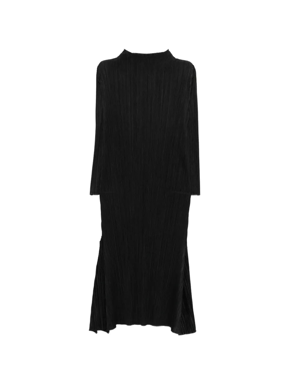 Pleats Please Issey Miyake Ole High Neck A Line Midi Dress