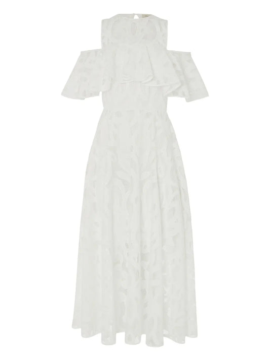 Temperley London Louis Off Shoulder Lace Dress