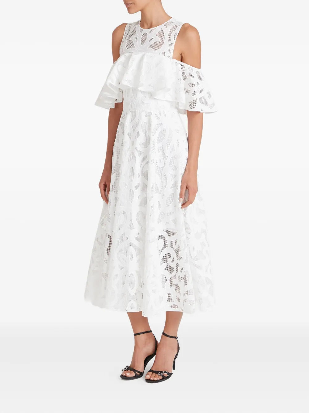 Temperley London Louis Off Shoulder Lace Dress