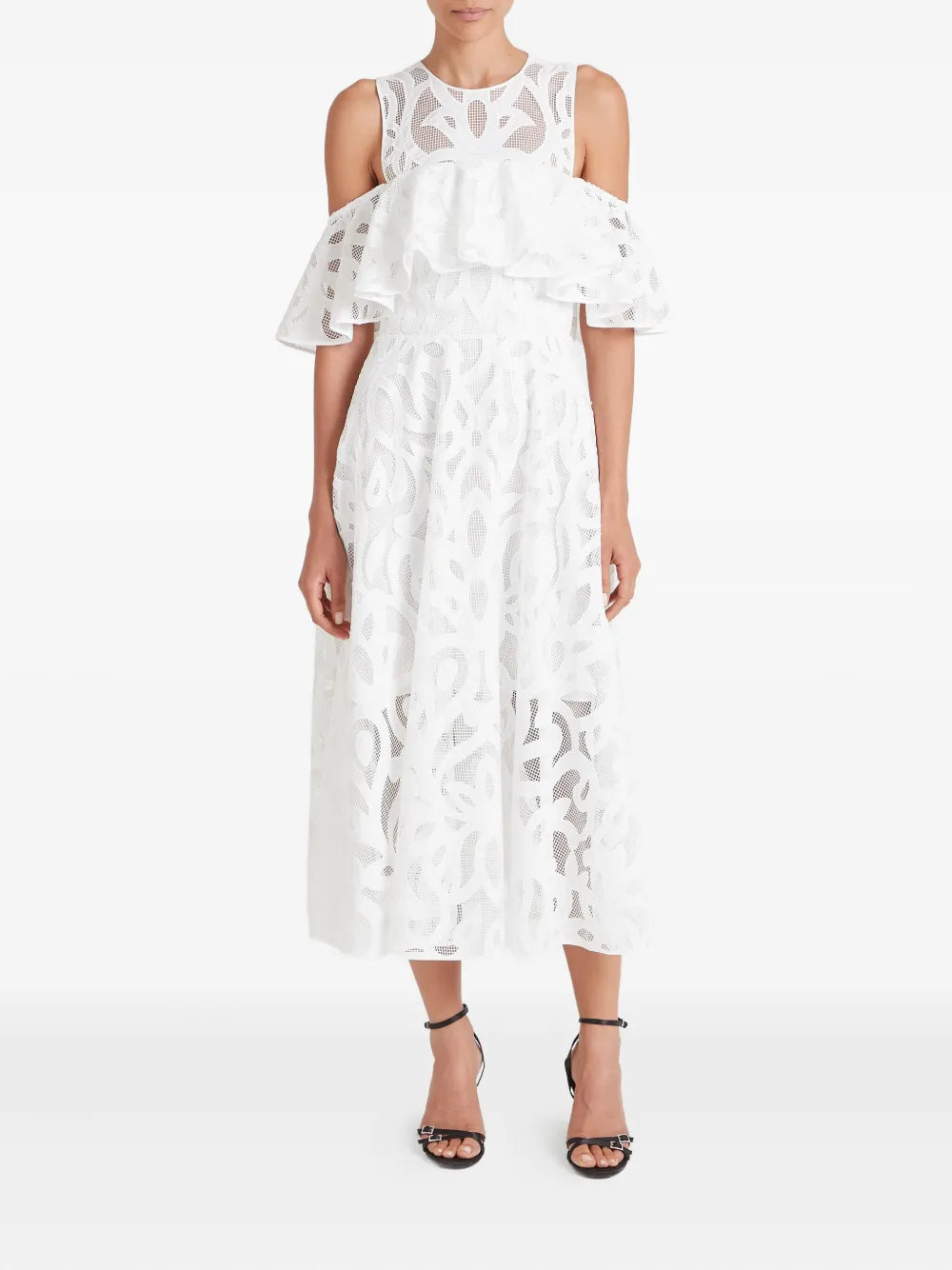 Temperley London Louis Off Shoulder Lace Dress