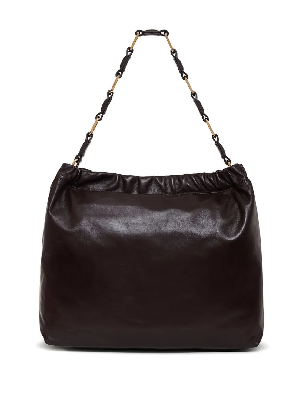 Anine Bing Kate Logo Embossed Shoulder Bag