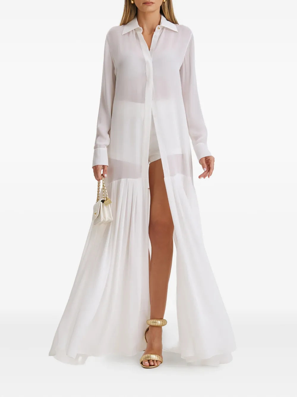 Il Volo Noa Pleated Shirt Dress