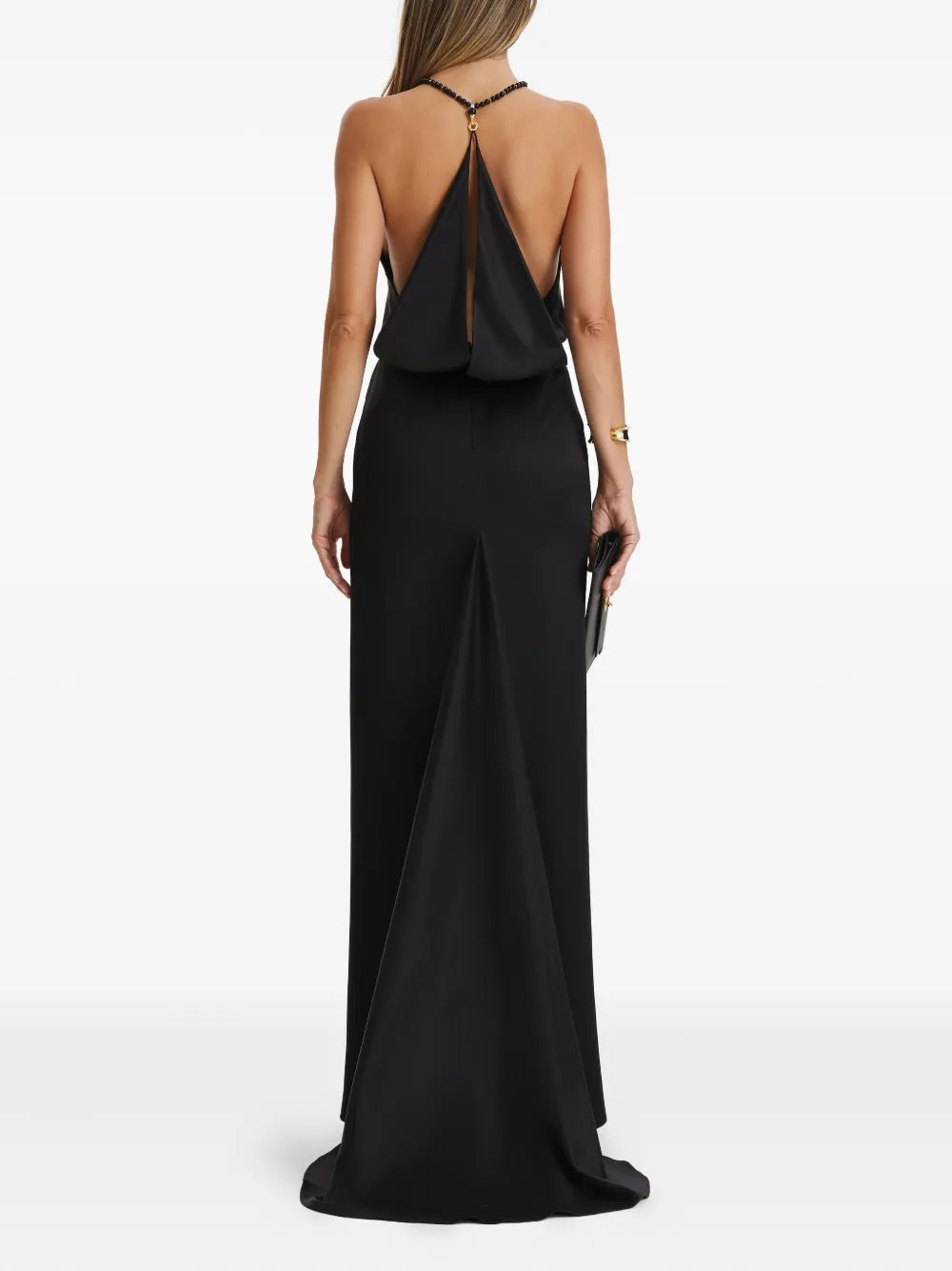 Il Volo Jewel Halterneck Train Dress