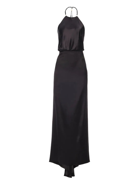 Il Volo Jewel Halterneck Train Dress