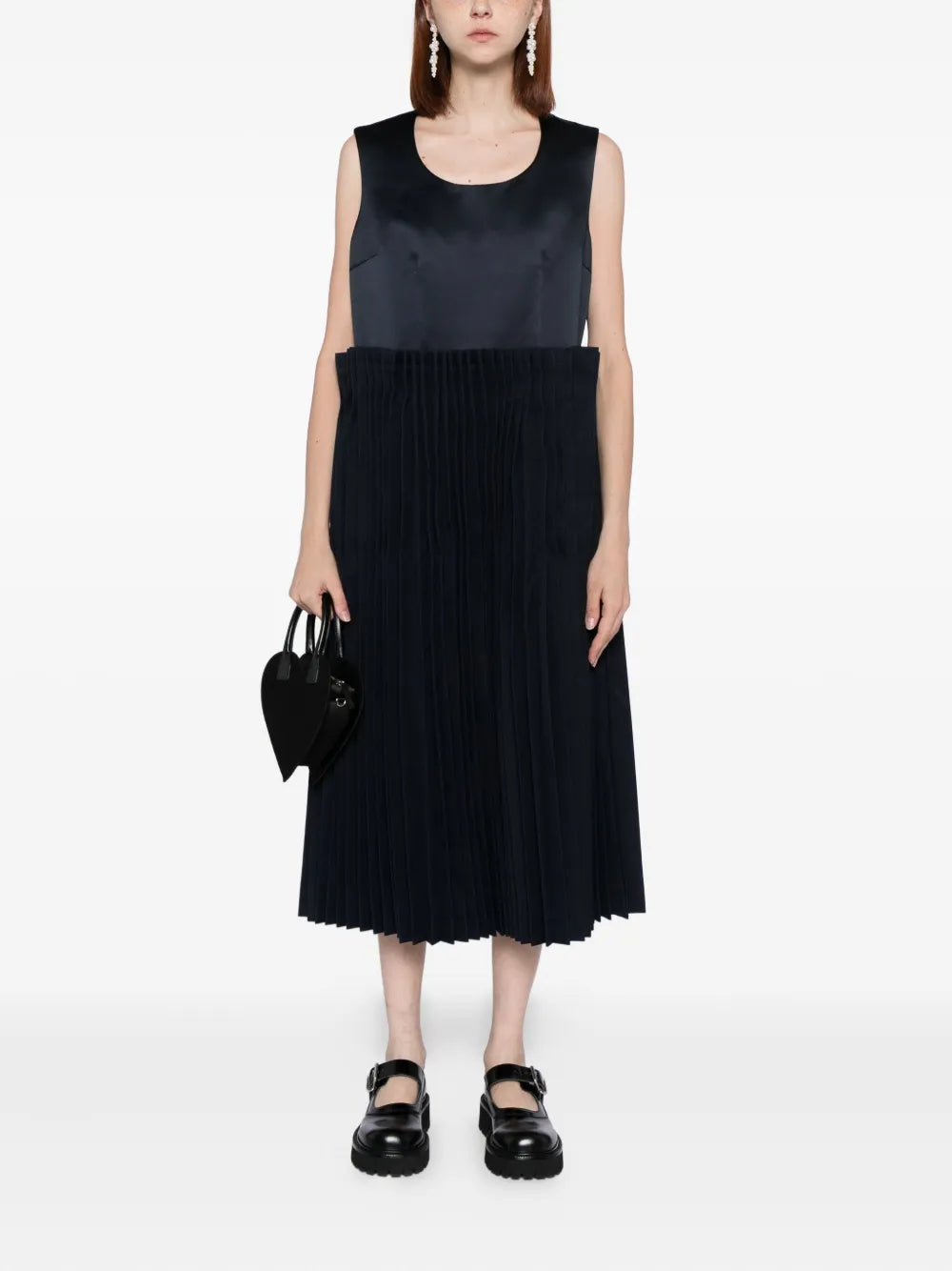 Comme Des Garcons Pleated Dress