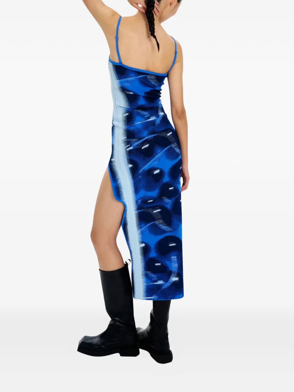 Ph5 Spaghetti Strap Split Midi Dress