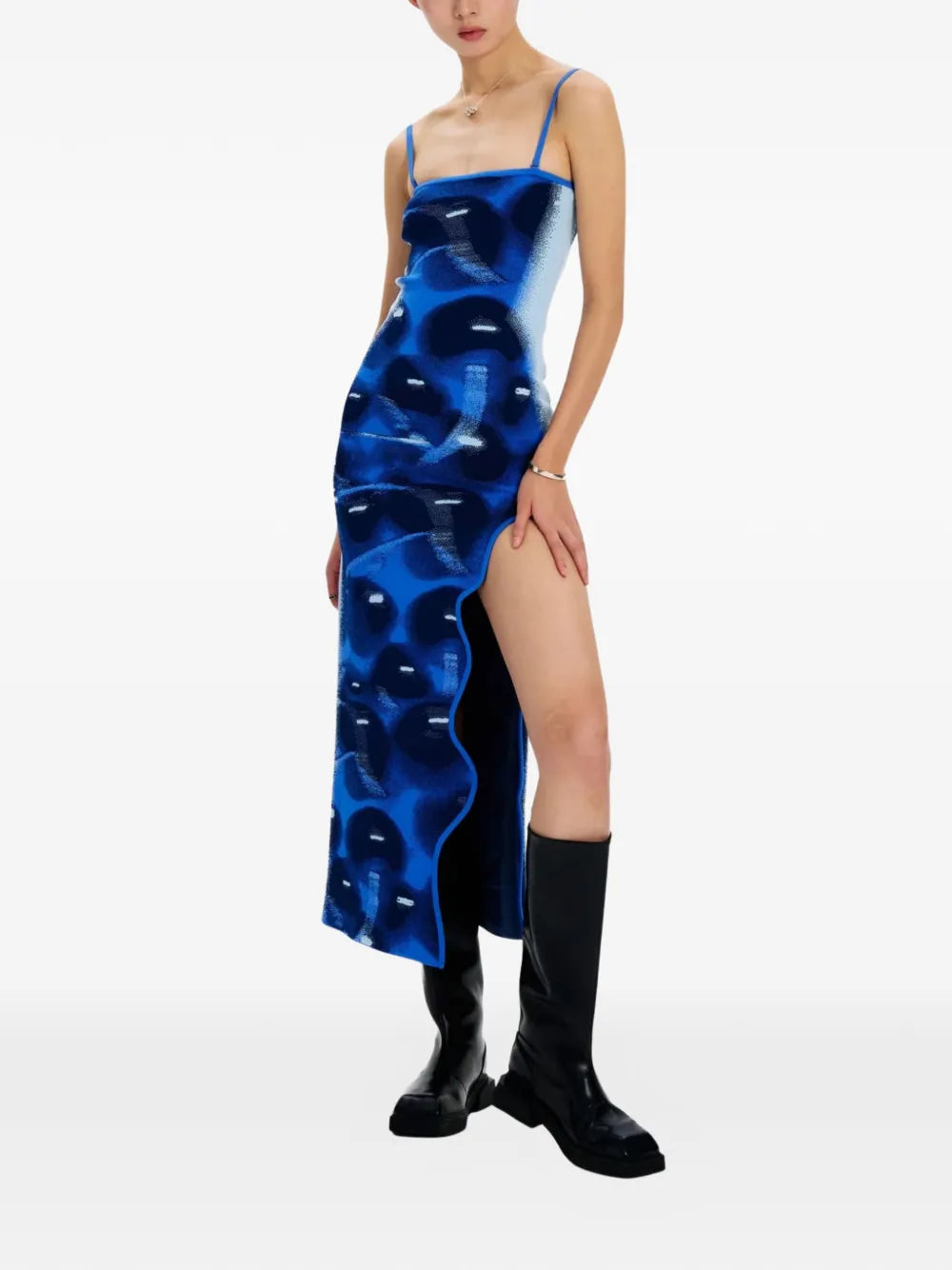 Ph5 Spaghetti Strap Split Midi Dress
