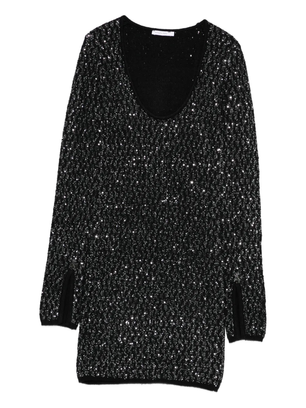 Patrizia Pepe Sequin Embellished Mini Dress