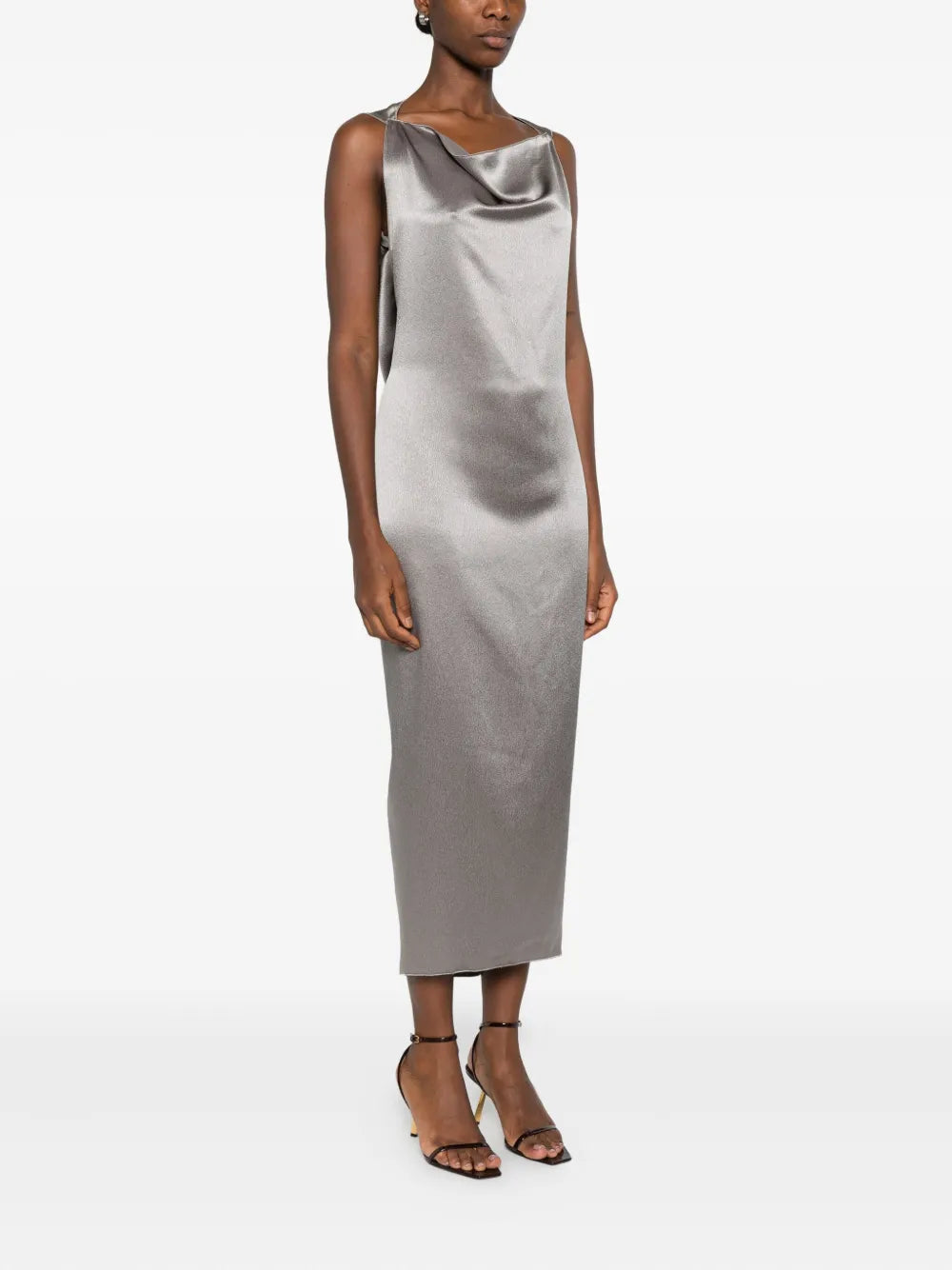 Stephan Janson Cowl Neck Dress