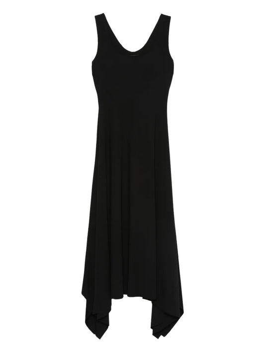 Hamza Asymmetric Sleeveless Dress