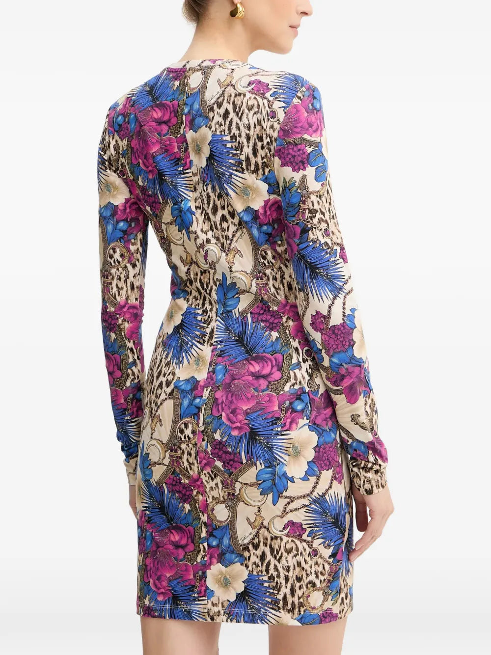 Just Cavalli Animal Print Mini Dress