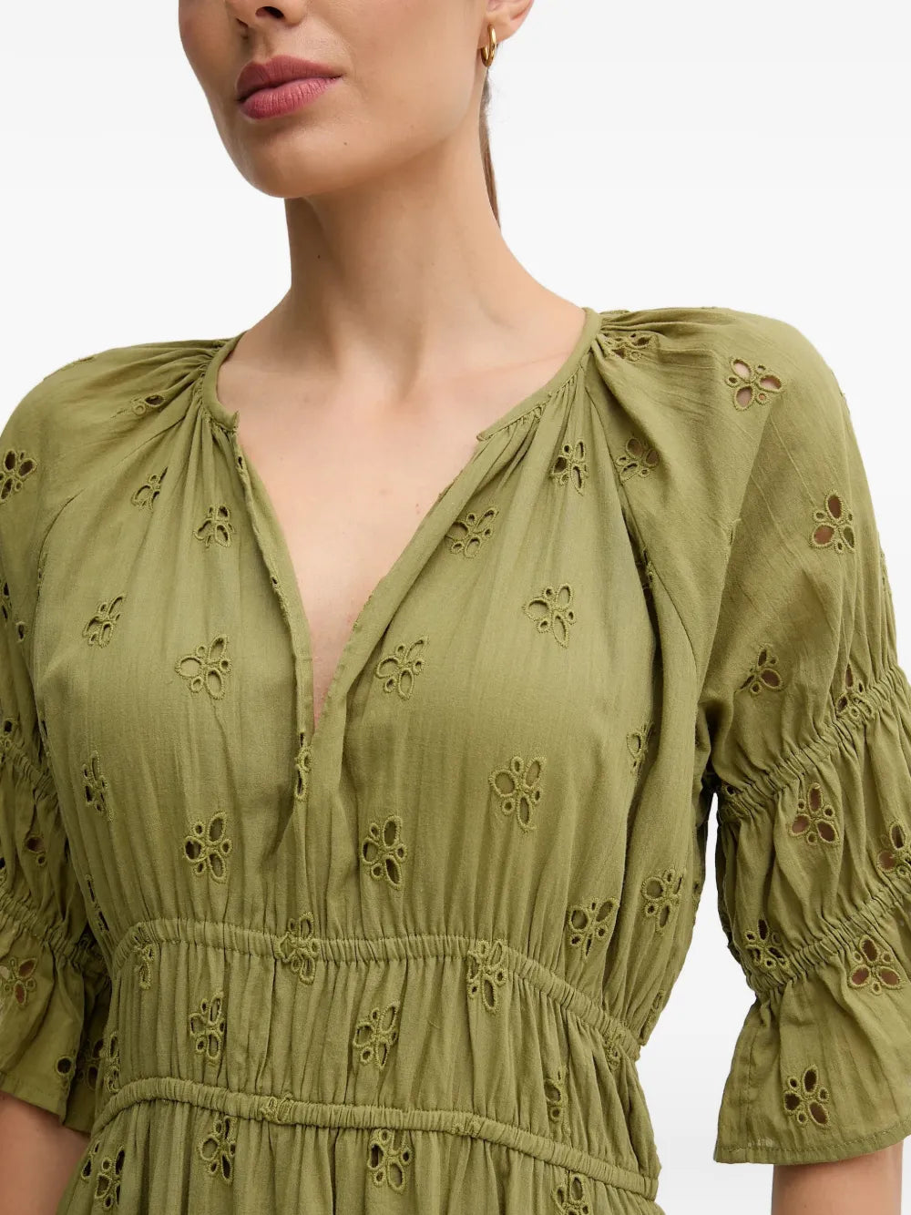 Hoss Intropia Amelia Ruffled Floral Dress