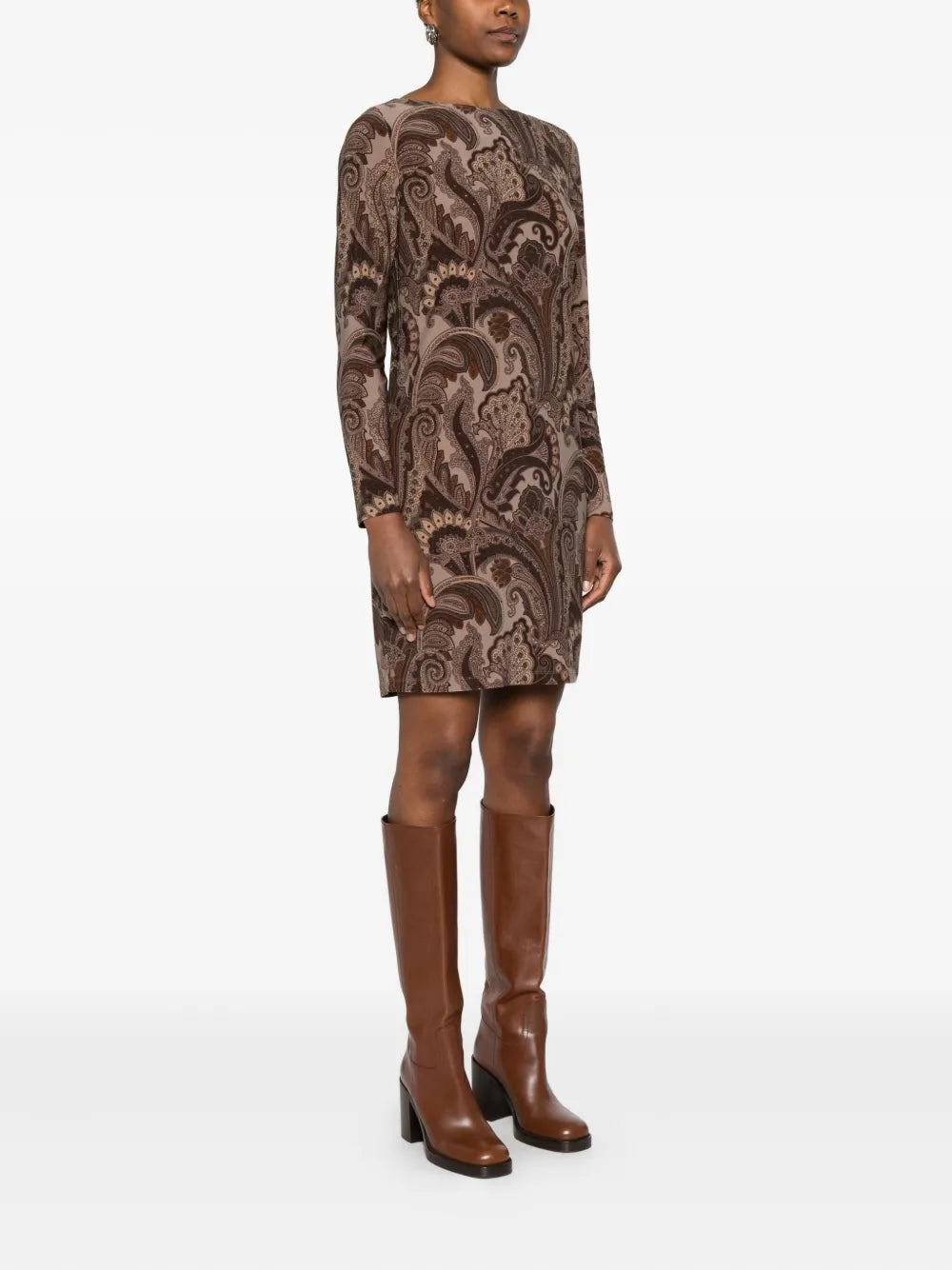 Lauren Ralph Lauren Paisley Print Mini Dress