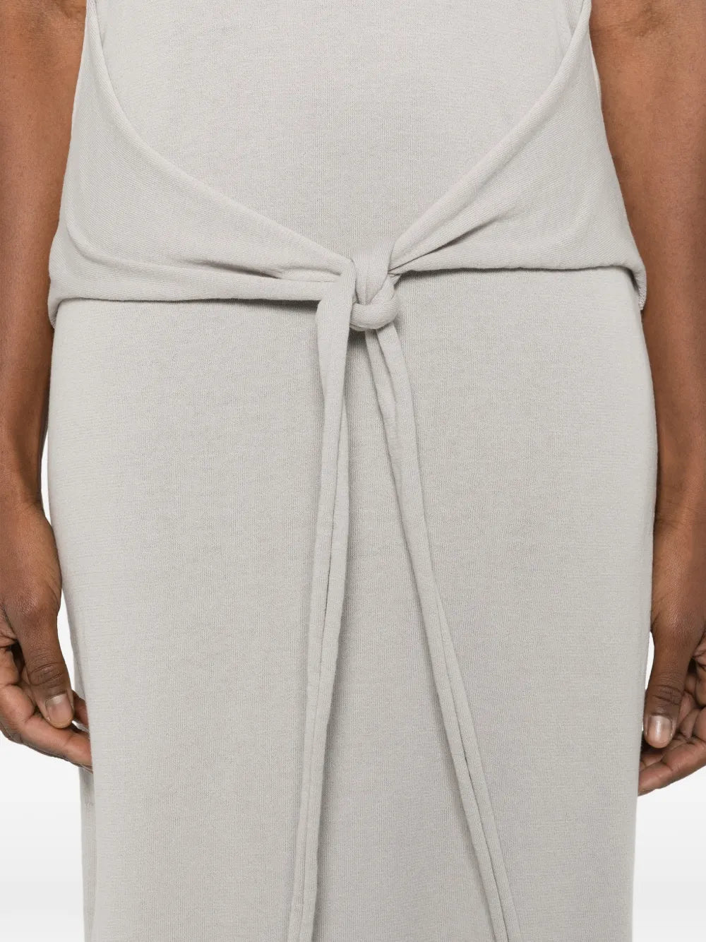 Lemaire Sleeveless Knotted Midi Dress