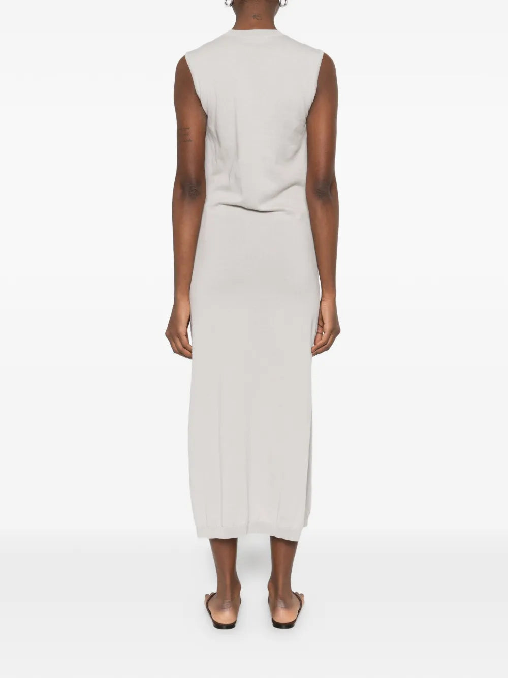 Lemaire Sleeveless Knotted Midi Dress
