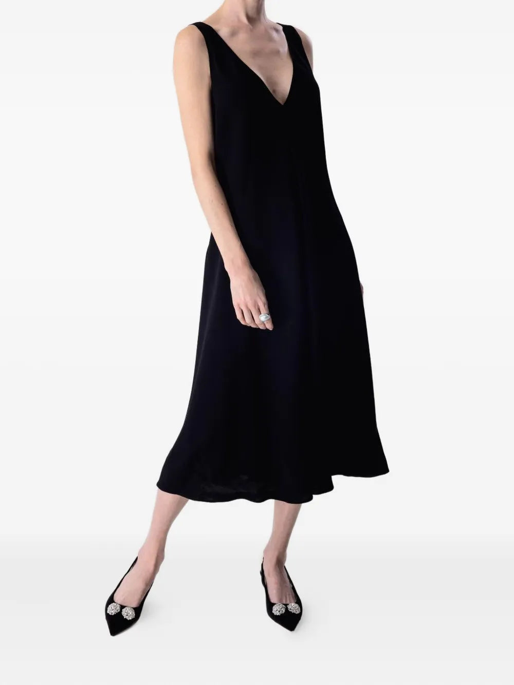 Peter Cohen Glide Sleeveless Midi Dress