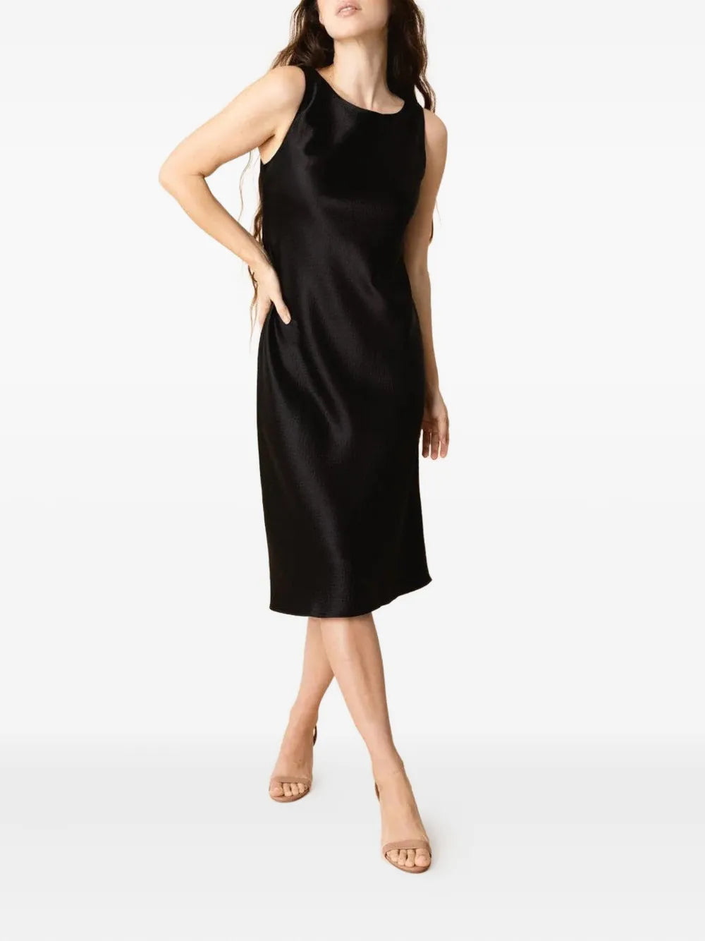 Peter Cohen Slip Tank Midi Dress