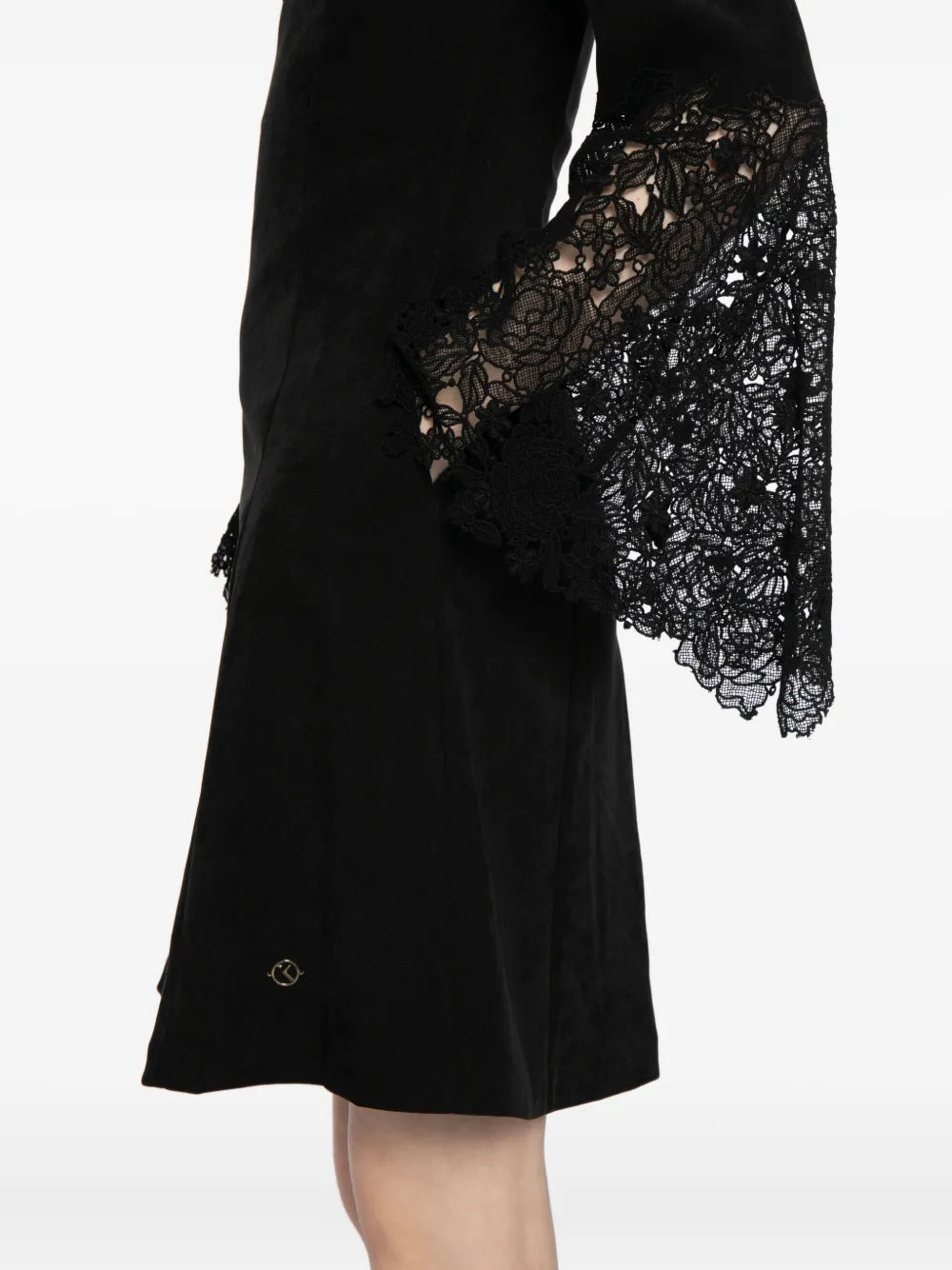 Saiid Kobeisy Logo Patched Dress