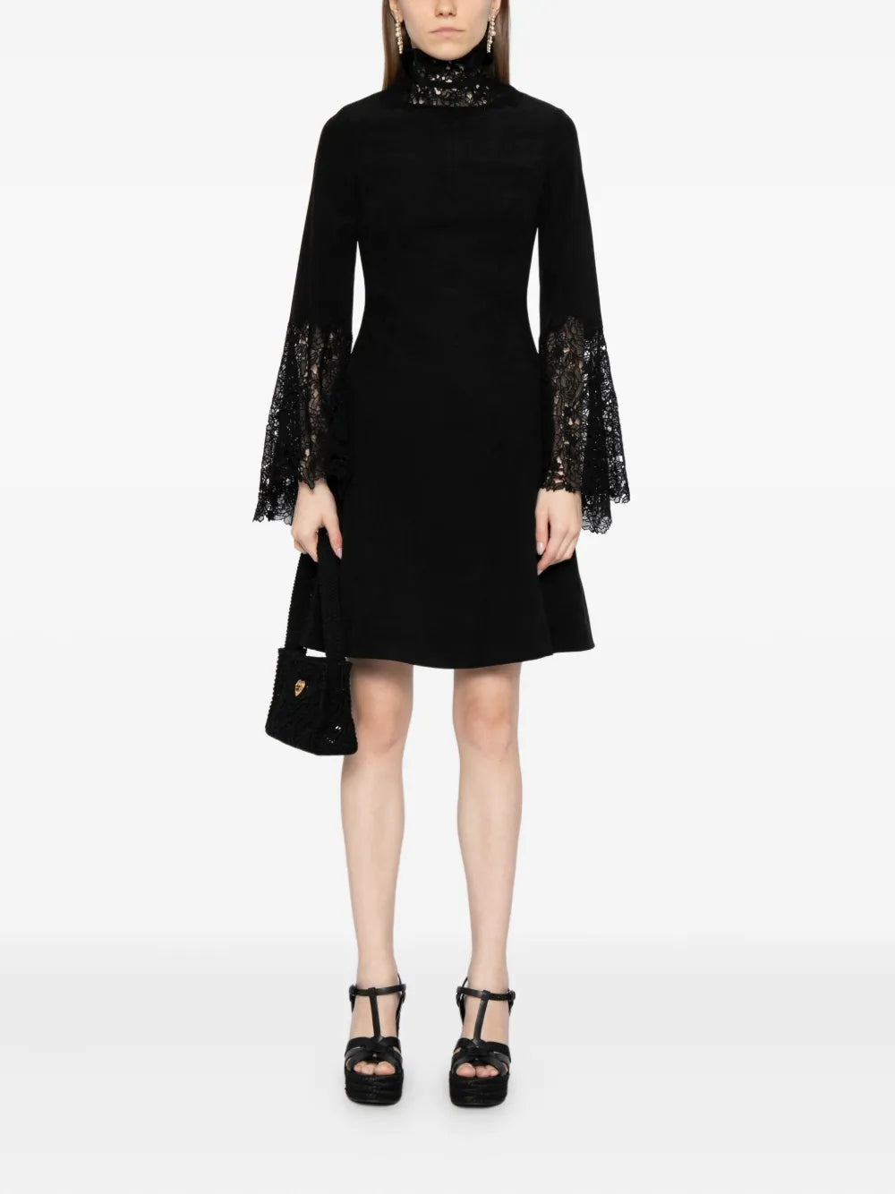 Saiid Kobeisy Logo Patched Dress