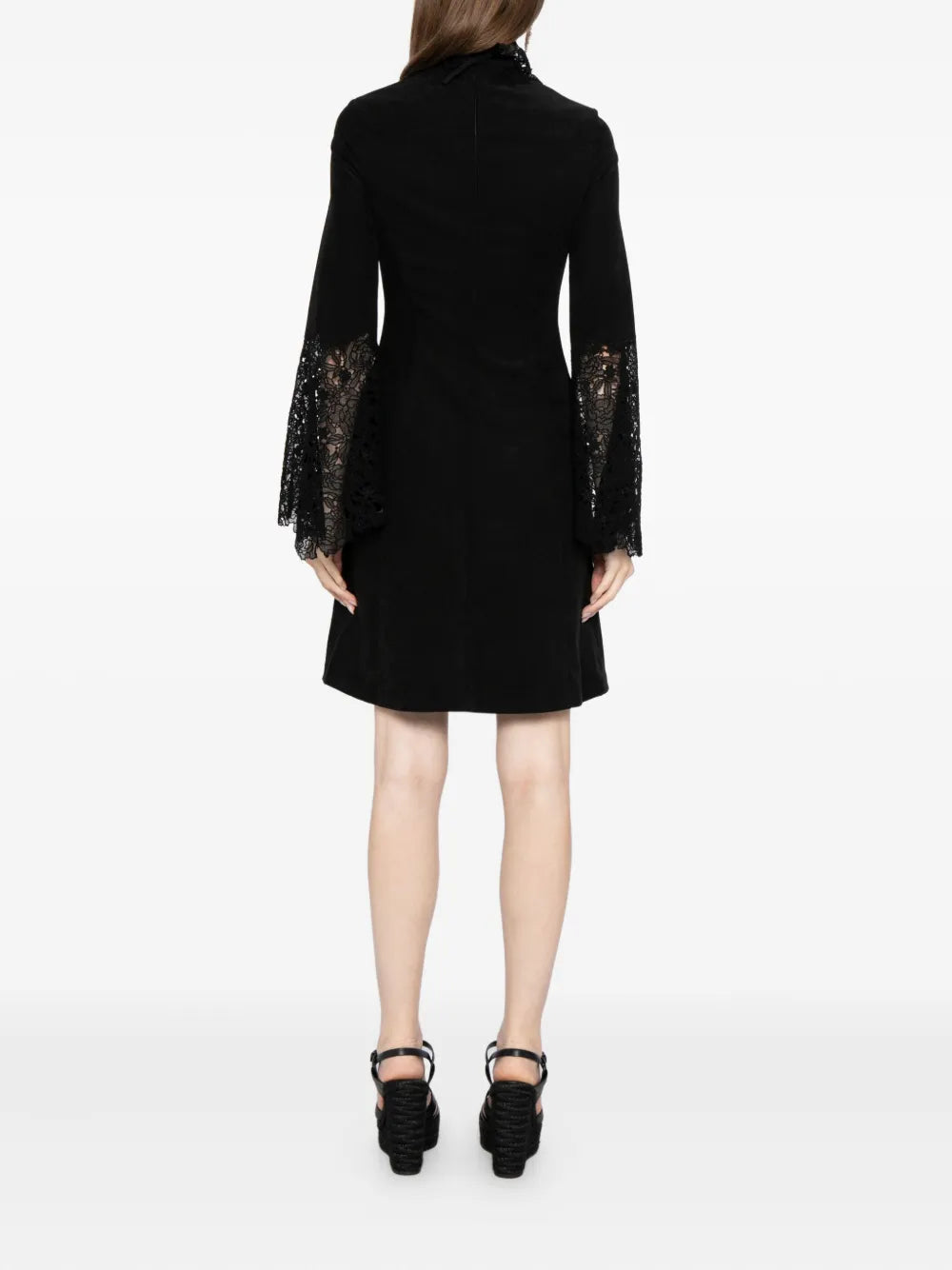 Saiid Kobeisy Logo Patched Dress